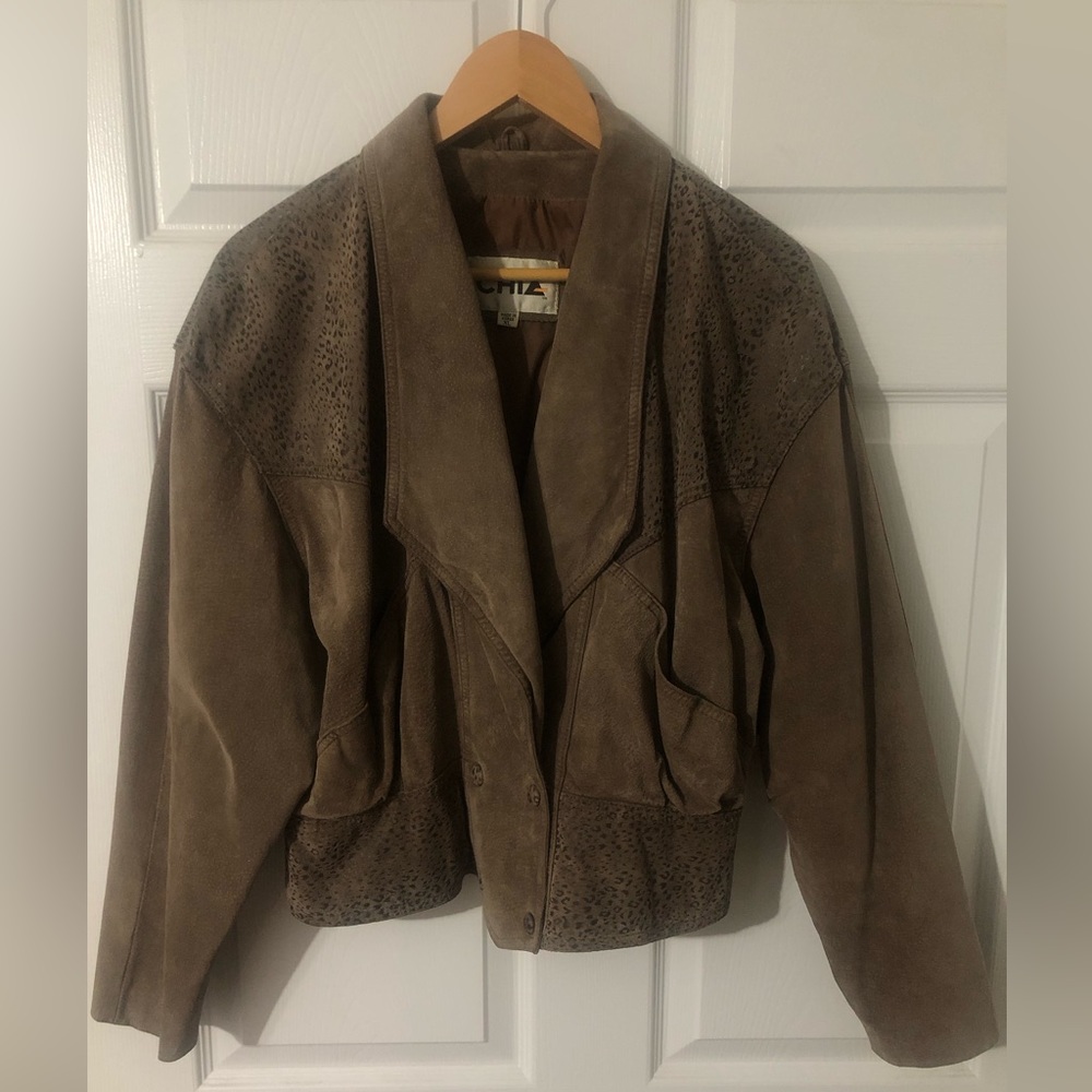 Vintage Western Leather Jacket